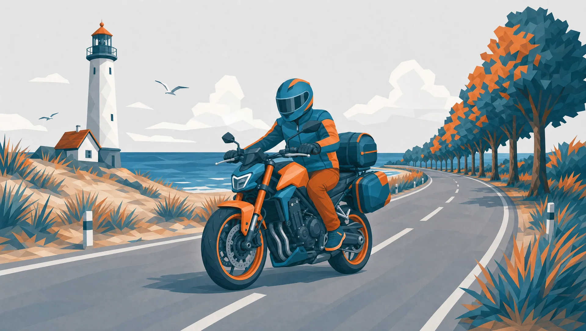Mit dem Motorrad an die Ostsee: Anfahrt, die schönsten Küstenstrecken und Tipps für die perfekte Tour