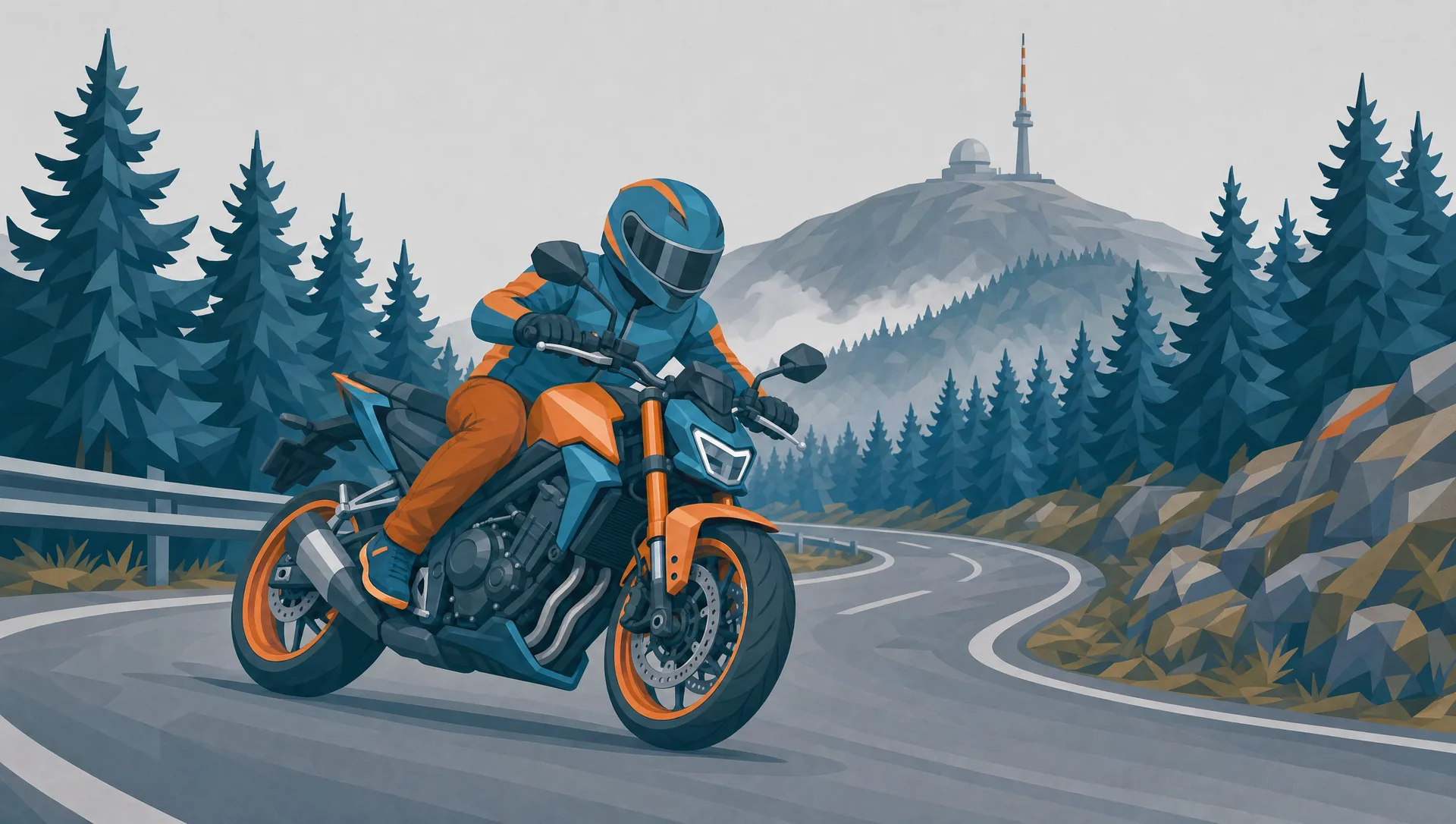Mit dem Motorrad auf den Brocken: Warum es bis zum Gipfel nicht geht – und wie die Harz-Tour trotzdem grandios wird