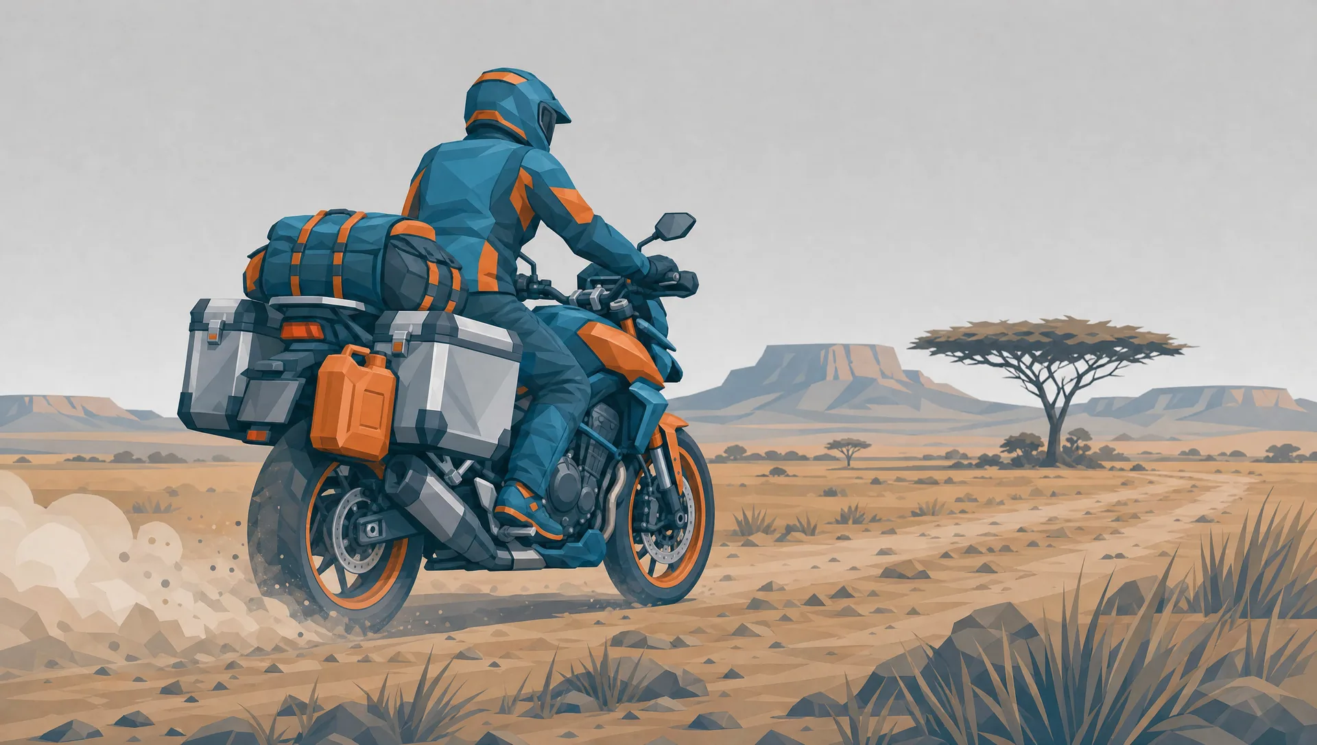 Mit dem Motorrad durch Afrika: Routen, Papiere, Kosten und was du wirklich brauchst