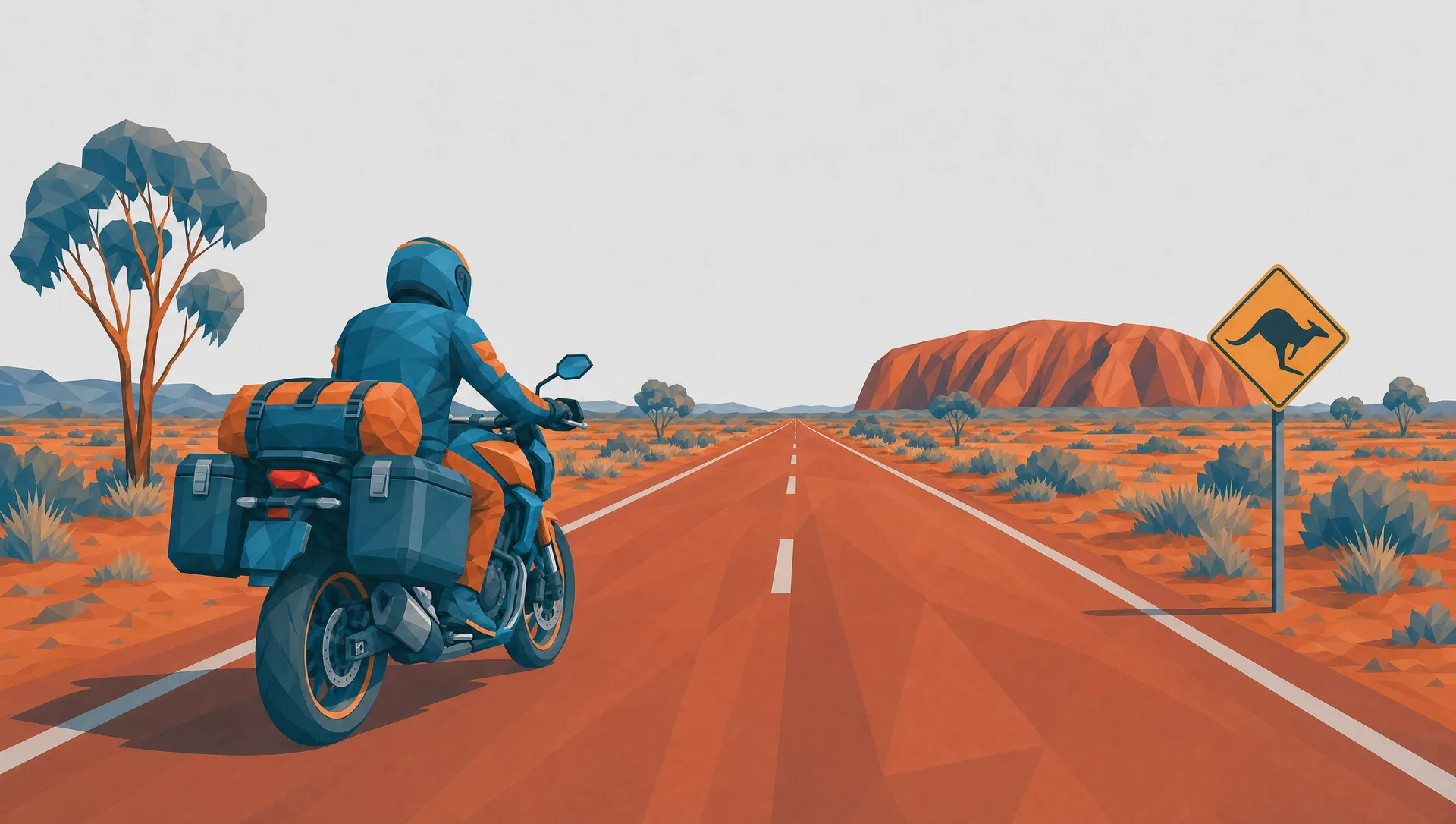 Mit dem Motorrad durch Australien: Bike verschiffen oder mieten, Carnet, Outback-Routen und beste Reisezeit