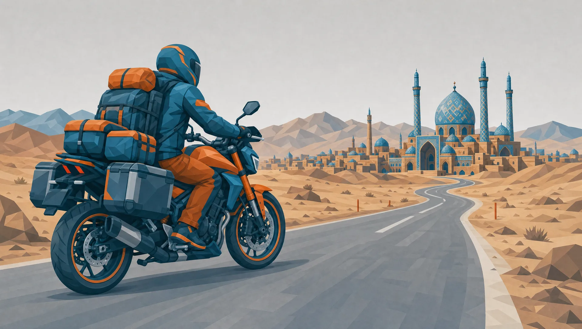 Mit dem Motorrad durch den Iran: Reisewarnung, Carnet, Visum, Route und was aktuell möglich ist