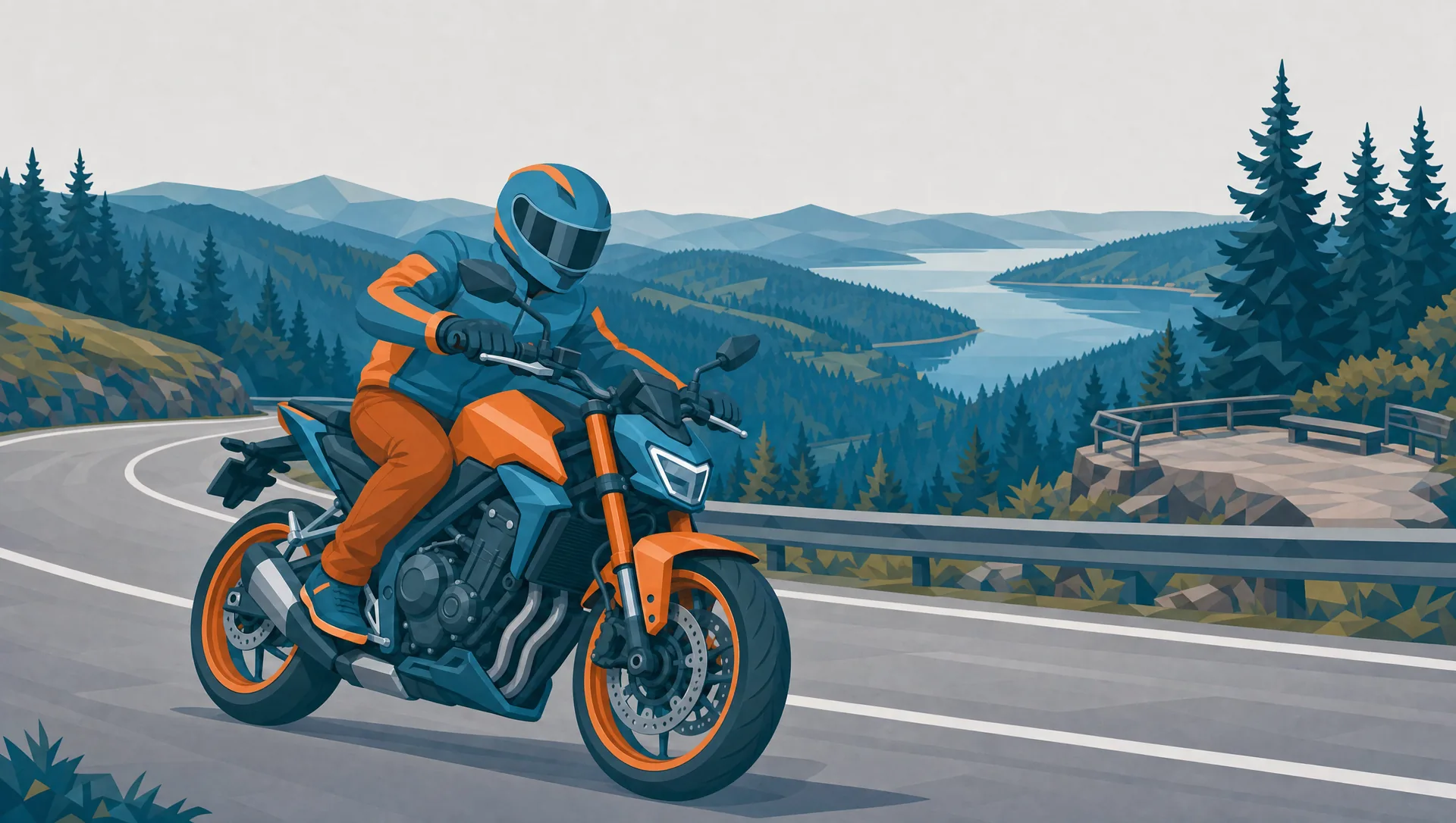 Mit dem Motorrad durch den Schwarzwald: Die schönsten Strecken, Bikertreffs, Sehenswürdigkeiten und alles zur Planung