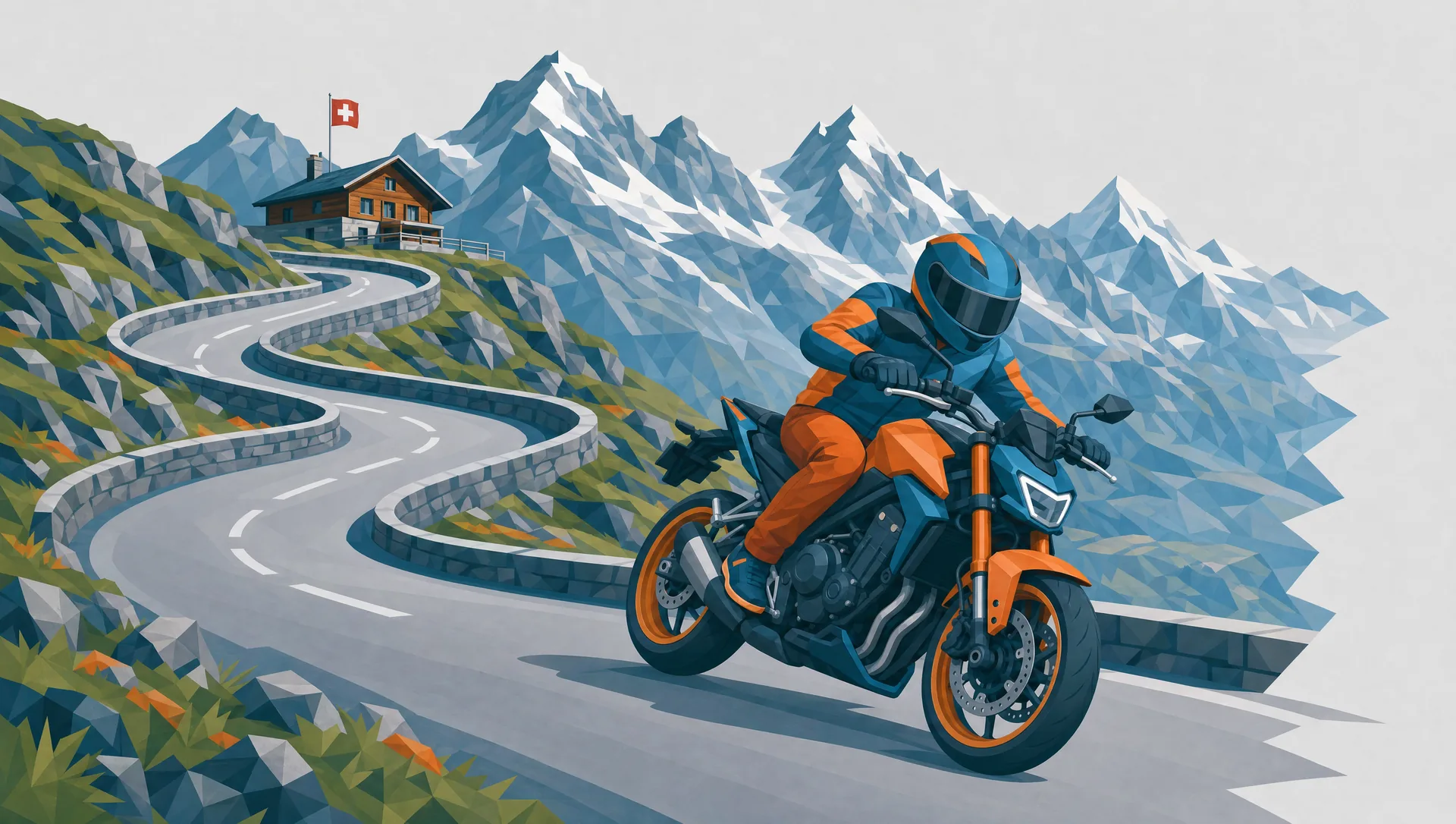 Mit dem Motorrad durch die Schweiz: Pässe, Vignette, Promille, Lärmregeln und die komplette Tourenplanung