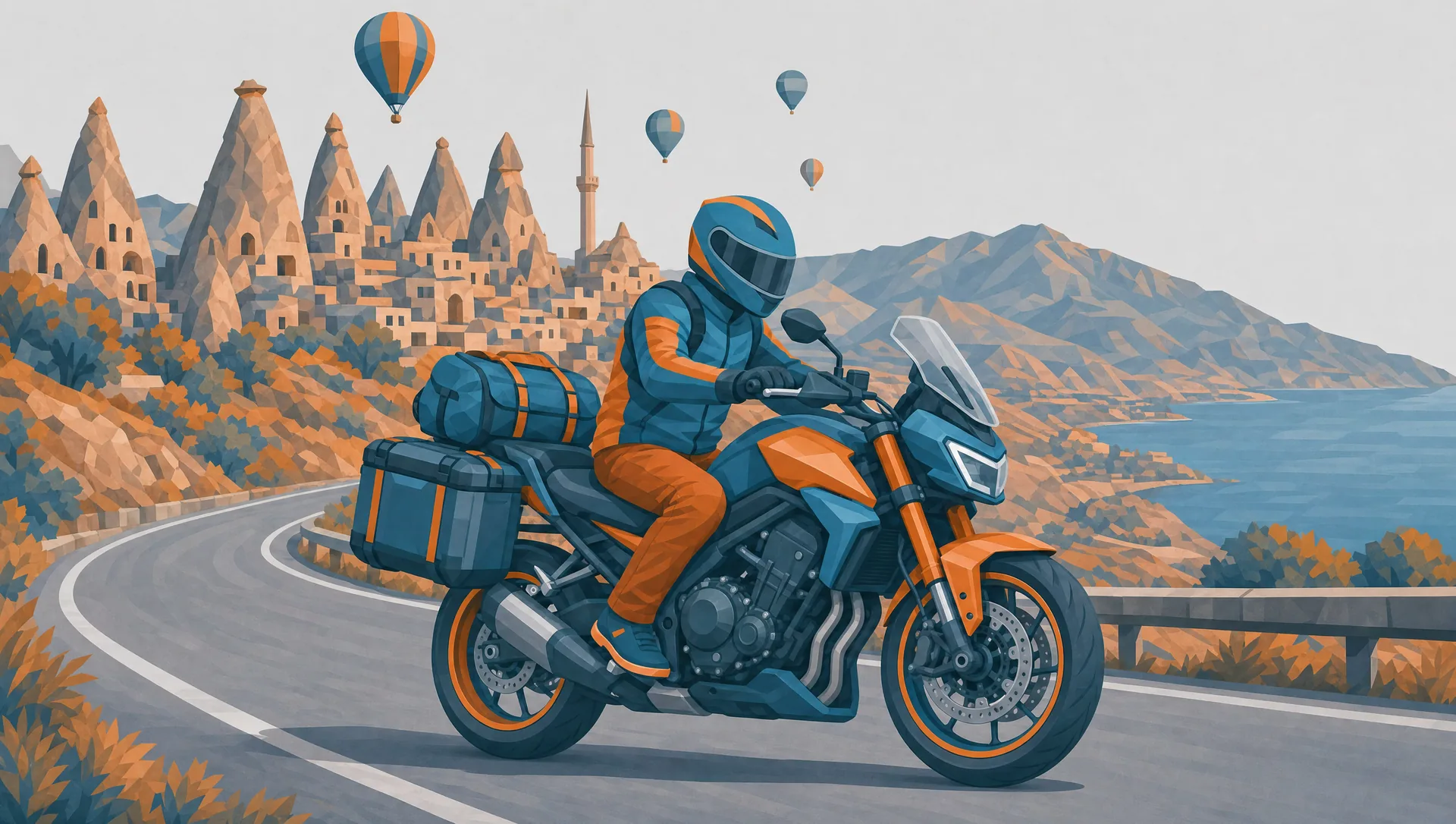Mit dem Motorrad durch die Türkei: Anreise, Papiere, Route, Reisezeit und alles zur Planung